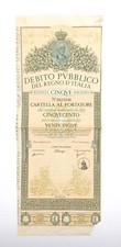 DEBITO PUBBLICO REGNO