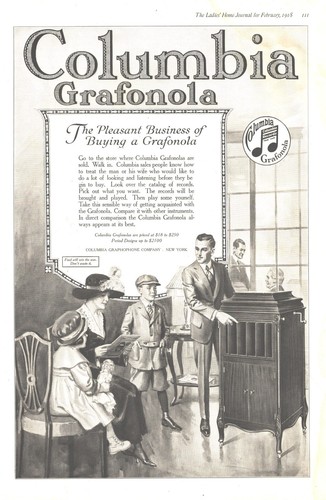 Grammofono columbia 1918 - columbia,
