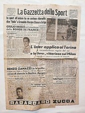 GAZZETTA DELLO SPORT 15 LUGLIO