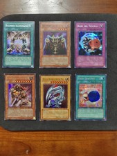 Lotto Carte Yu-Gi-Oh vintage Ben Conservate, Tutte Olografiche, 1 Prima Edizione