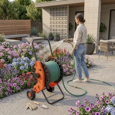 Carrello Avvolgitubo per acqua