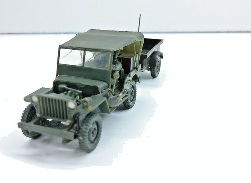 Modellismo jeep willys - us,