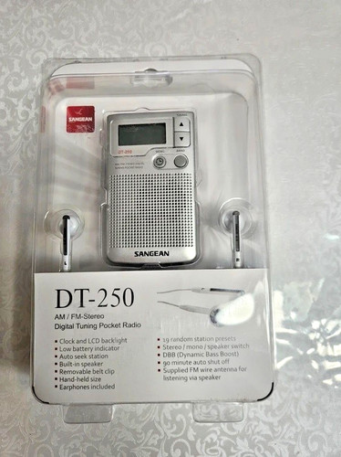 Sangean 250 radio - sangean®, dt-250