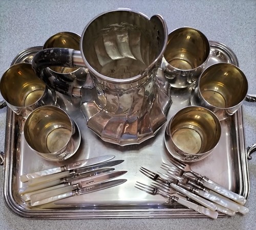 Set servizio vintage - set,