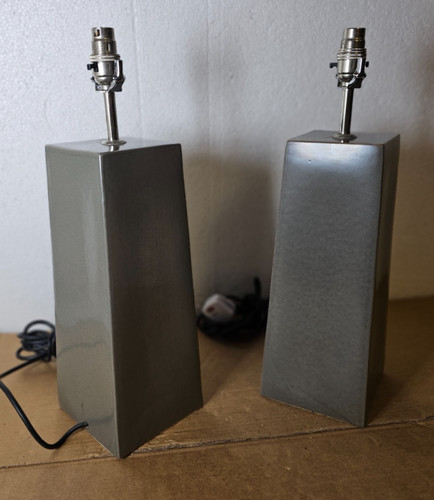 Coppia basi per lampada da - per,