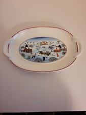 Villeroy & Boch Lussemburgo, piatto sottaceto natalizio Naïf, Laplau