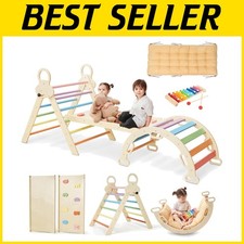 Colorful Pikler Triangle