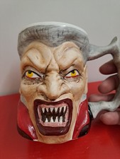 Vintage Sawely Dracula Vampire 3D Mug Made in Romania - Great for Halloween!