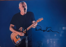 David Gilmour Hand Signed