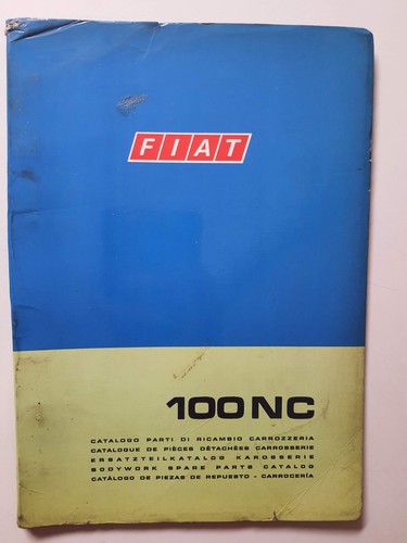 Autocarro fiat 100 catalogo - fiat, nc