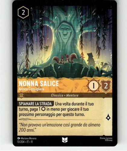 Nonna salice lorcana incanto - salice,