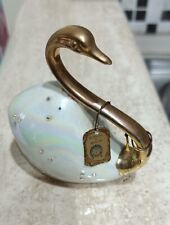 Cigno in porcellana Capodimonte firmato A. Rotondo