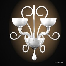 LEUCOS APPLIQUE DA PARETE BOLERO P2 BIANCO."PREZZO SOTTOCOSTO"