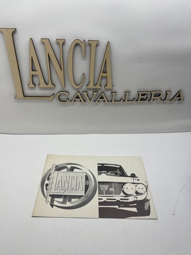 Brochure lancia fulvia - lancia,