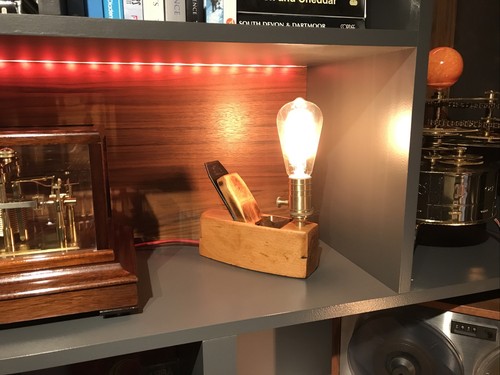 Comodino piano blocco - , legno