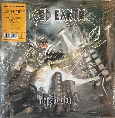 Iced earth dystopia gold - earth, lp