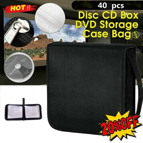 Custodia nera per dvd - 40,