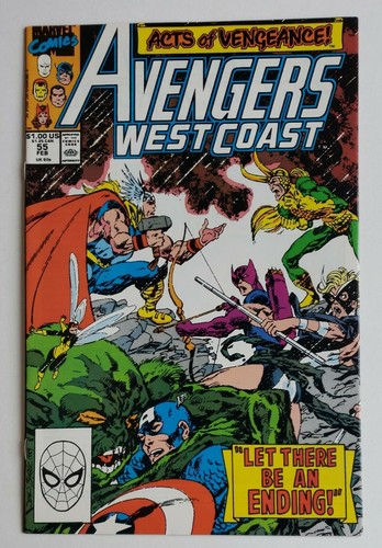 West coast avengers - avengers, #55