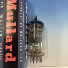 Webcor/MULLARD 12AX7, piastra