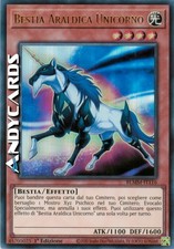 BESTIA ARALDICA UNICORNO (Heraldic Beast Unicorn) Ultra R SP • BLMM IT116 • 1Ed