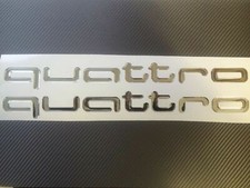 Adesivi audi quattro - adesivi,