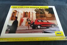 Manifesto Fiat Panda vintage