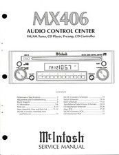 Manuale di servizio audio per
