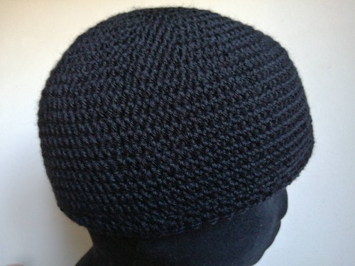 Cappello nero uomo - nero, lana