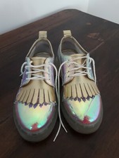 Francesina Stringata Multicolore Taglia 37 