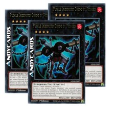 3x PUGILE INDOMITO GIOGO DI PIOMBO • Rara • LD10 IT057 • 1Ed • Yugioh! ANDYCARDS