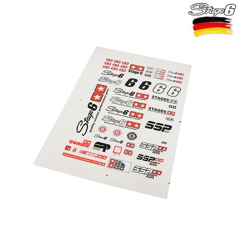 Set adesivi stickers stage6 - stickers,