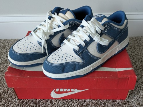 Nike dunk low sashiko blu - se,