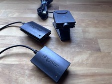 PACCHETTO CONVERTITORE USB PS2 EYETOY CAMERA & X 2 SINGSTAR PAL originale ufficiale