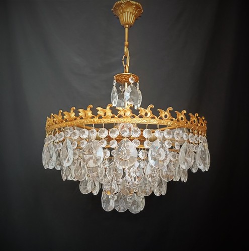 Lampadario vintage cesto
