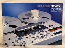 Studer revox brocher - studer,