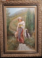 DIPINTO AD OLIO SU TELA 40x60