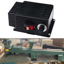 Scatola interruttore tornio lavorazione legno robusta con supporto doppia tensio