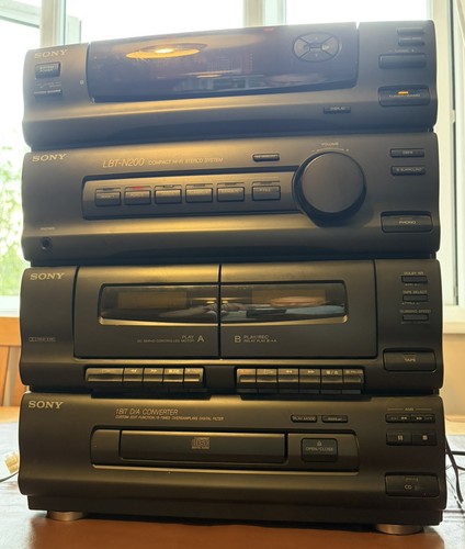 Sistema stereo cd sony - hi-fi,