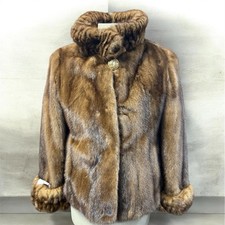 Real Mink Fur Bolero Jacket