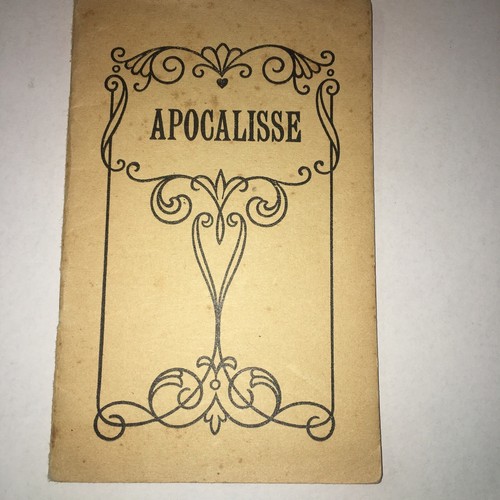 Apocalisse versione riveduta - apocalisse,