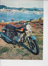advertising TEST-MOTO YAMAHA TX 500 1974 MOTOGIAPPONESI MAXIMOTO EPOCA