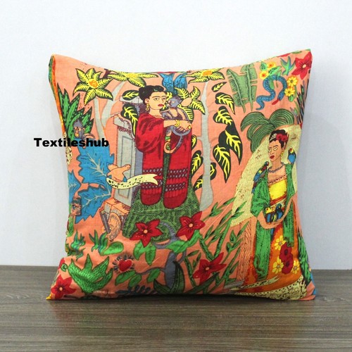 Housse coussin coton - de,