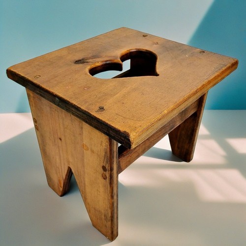 Sgabello gradini ritagliato - sgabello, a