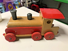 LOCOMOTIVA LOCOMOTORE IN LEGNO