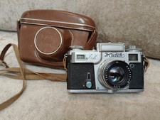 Kiev-4 35 mm telemetro fotocamera URSS Zeiss Contax successore Jupiter-8 obiettivo 2/50
