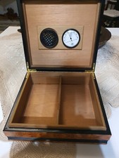 idea regalo uomo,  Scatola Humidor In Radica .Rara. NANNONI Vintage