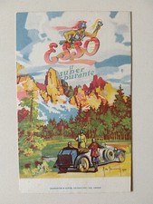 CARTOLINA PUBBLICITARIA ESSO CARBURANTE RAIMONDI ALDO