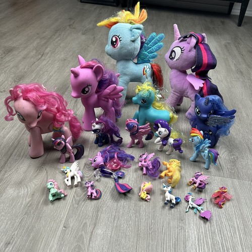 Lotto figurine hasbro my - hasbro,