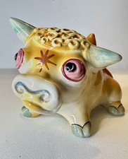 Vintage Novelty Bull Money Box