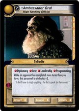 Ambassador Gral, High-Ranking Official - These are the Voyages - Star Trek CCG